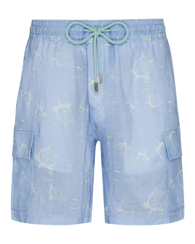 Vilebrequin turtle-print shorts - Blau Blau