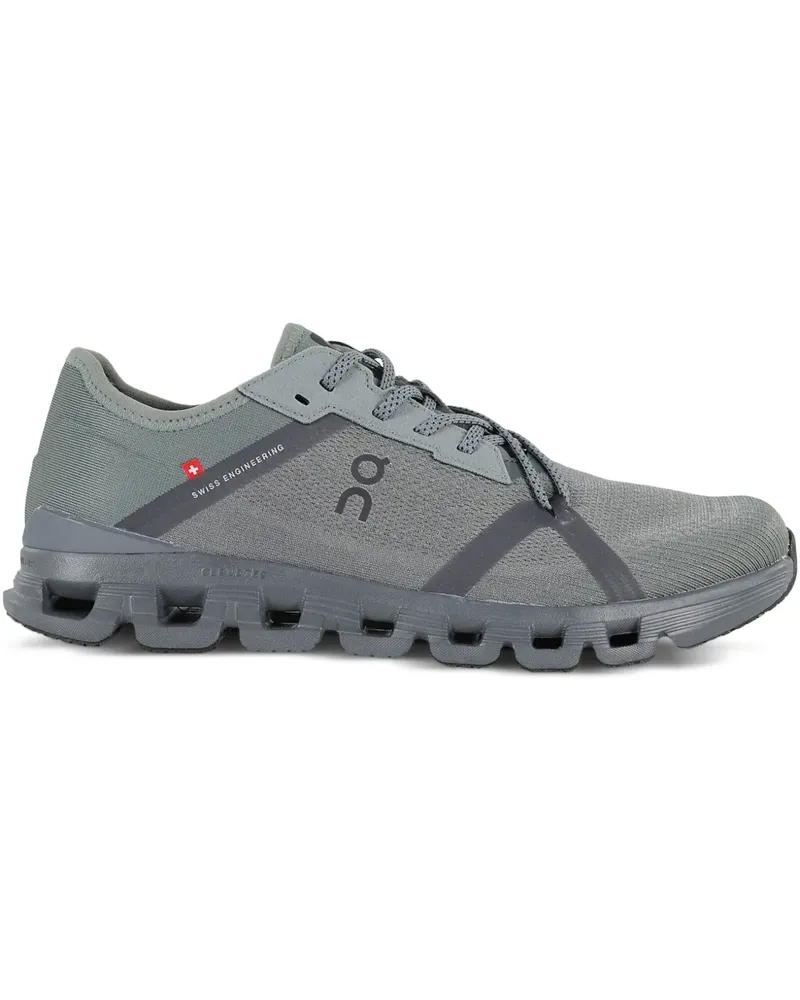 ON Cloud X 4 Sneakers - Grau Grau