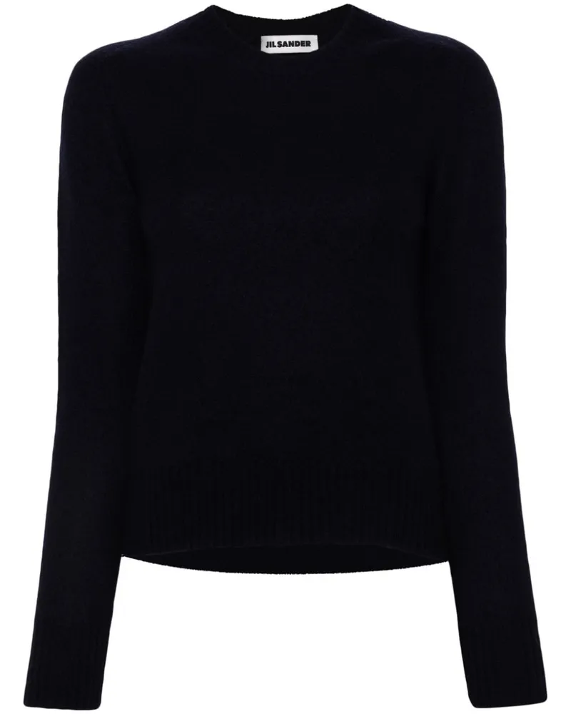 Jil Sander Pullover mit Rundhalsausschnitt - Blau Blau