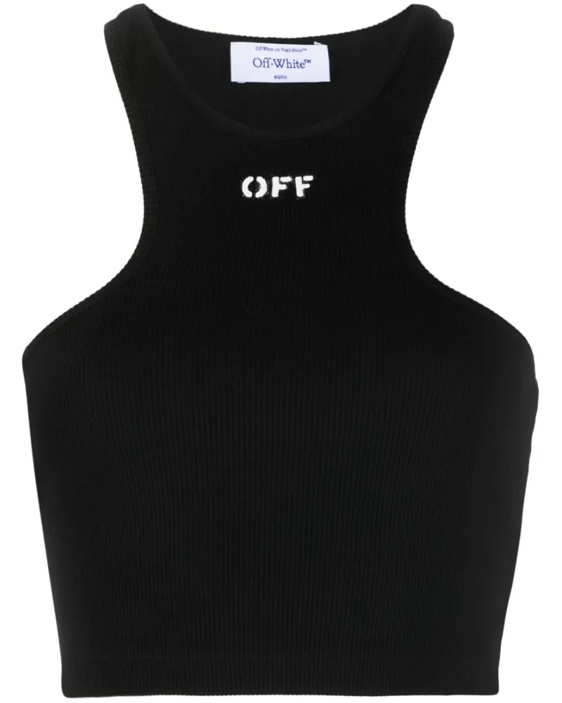 OFF-WHITE Tanktop mit Racerback Schwarz