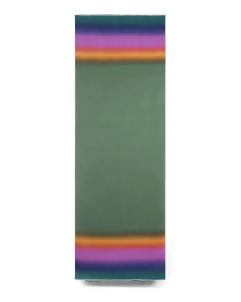 Etro gradient-effect scarf - Grün Grün