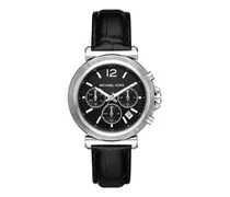 Maren Chronograph 40mm - Schwarz