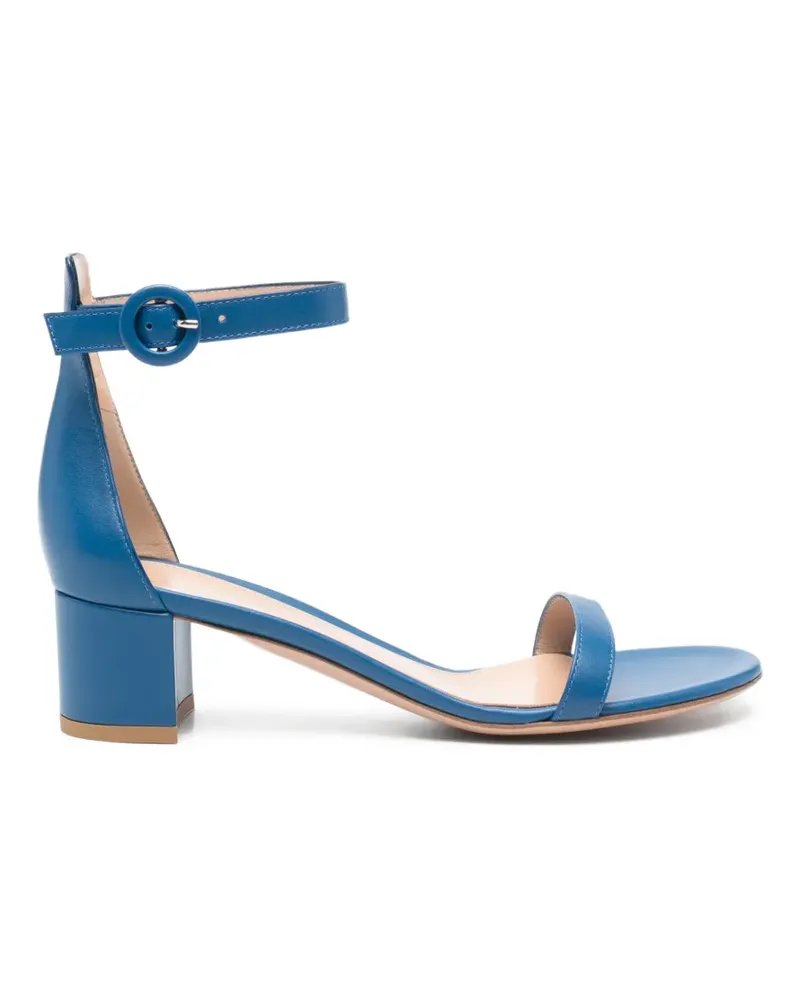Gianvito Rossi buckle-strap sandals - Blau Blau