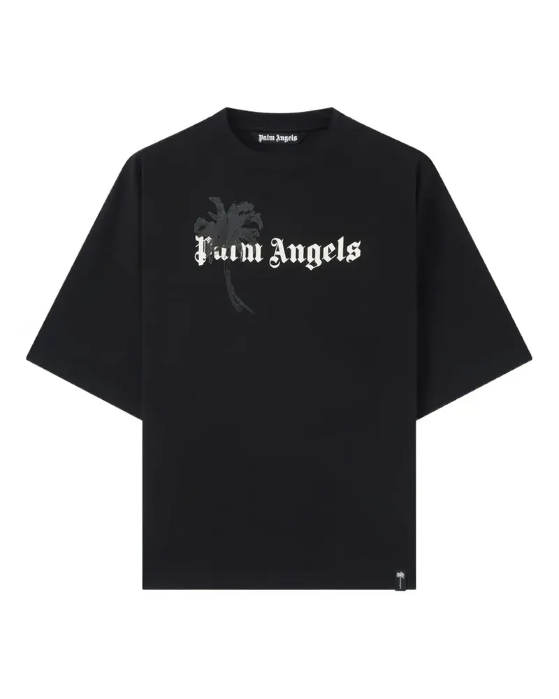 Palm Angels Lockeres Palm Drift T-Shirt - Schwarz Schwarz