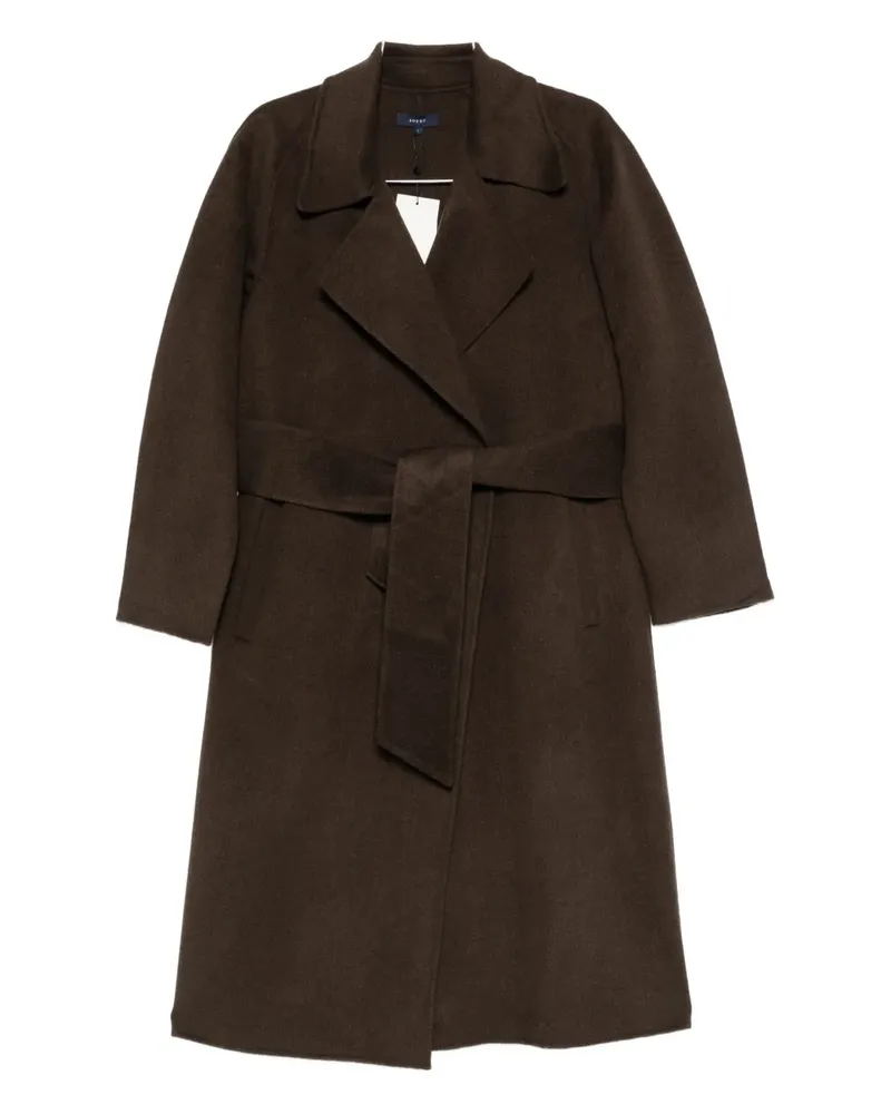 Soeur Harvard belted single-breasted coat - Braun Braun