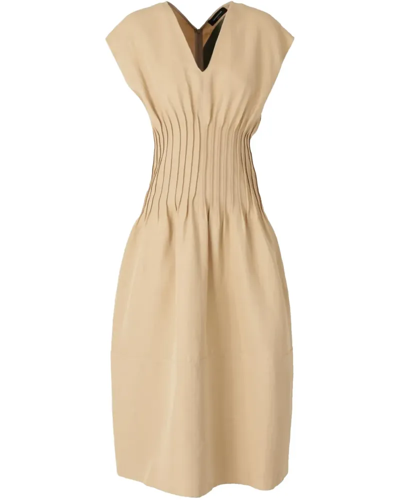Fabiana Filippi Kleid mit schmaler Taille - Nude Nude