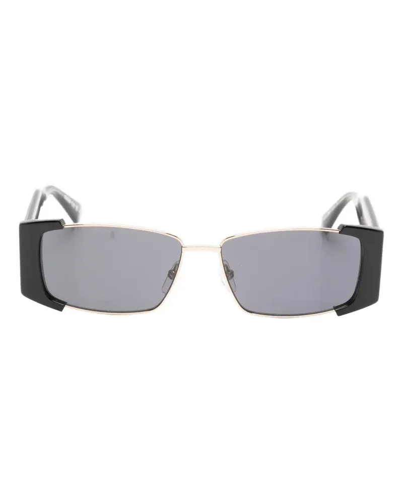 Moschino rectangle-frame sunglasses - Schwarz Schwarz