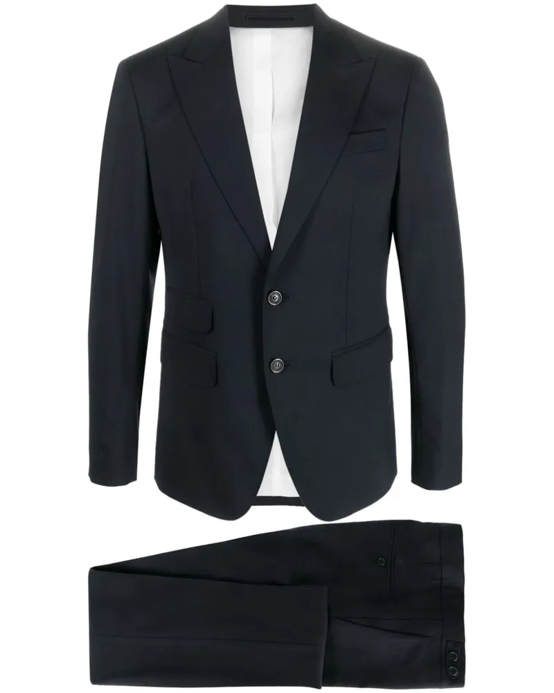 Dsquared2 Einreihiger Anzug - Blau Blau