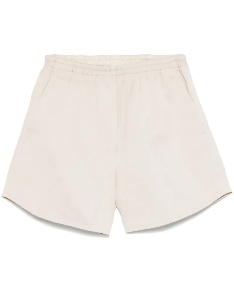 forte_forte Klassische Shorts - Nude Nude