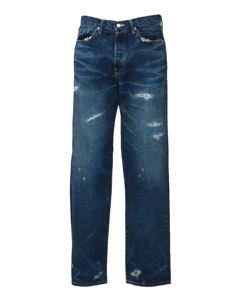 Edwin Jeans distressed loose-fit jeans - Blau Blau