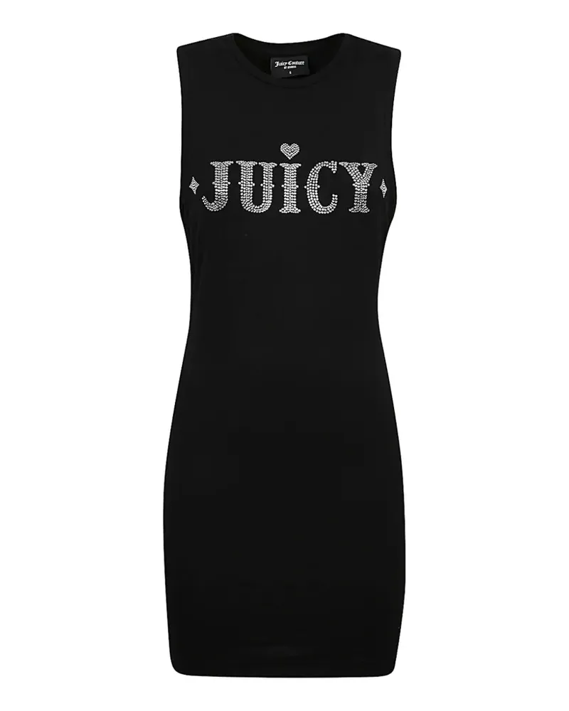 Juicy Couture Minikleid mit rundem Ausschnitt - Schwarz Schwarz