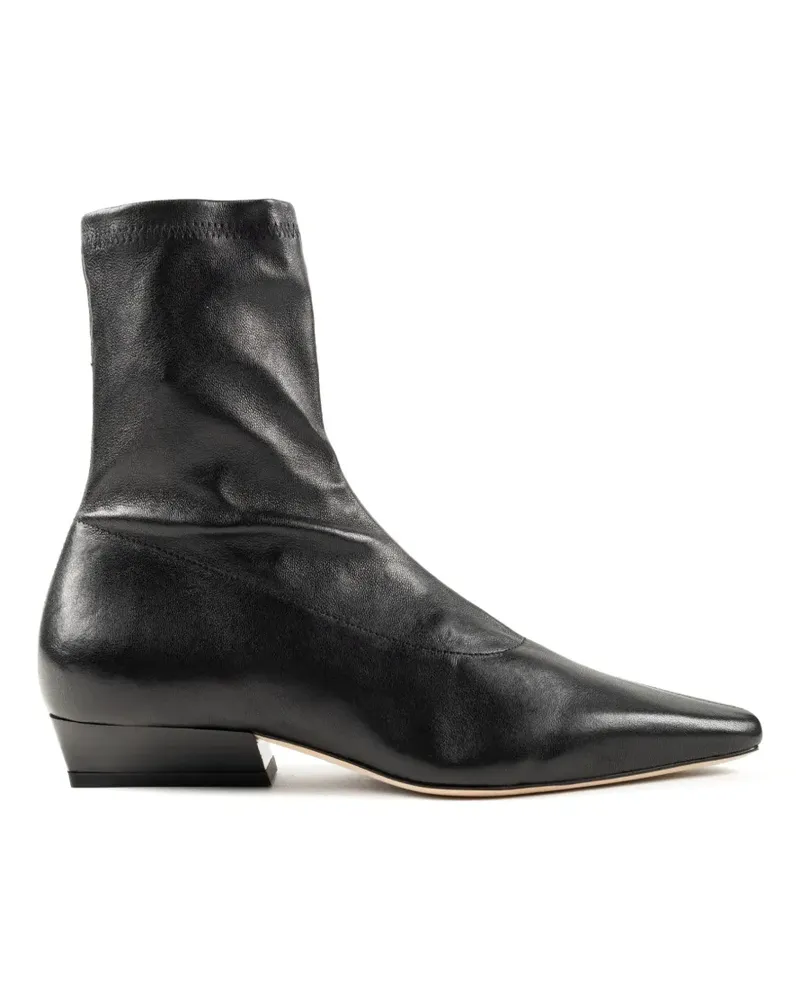 STAUD Spitze Wally Stiefeletten - Schwarz Schwarz