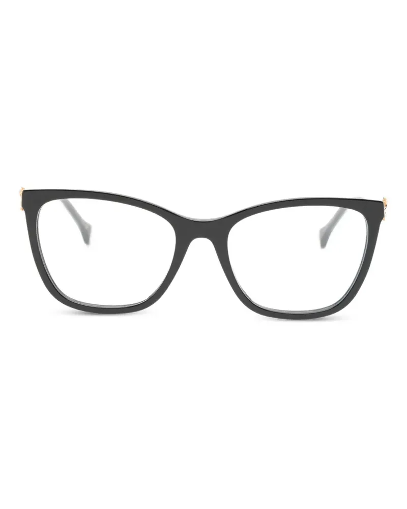 Carolina Herrera New York Cat-Eye-Brille - Schwarz Schwarz