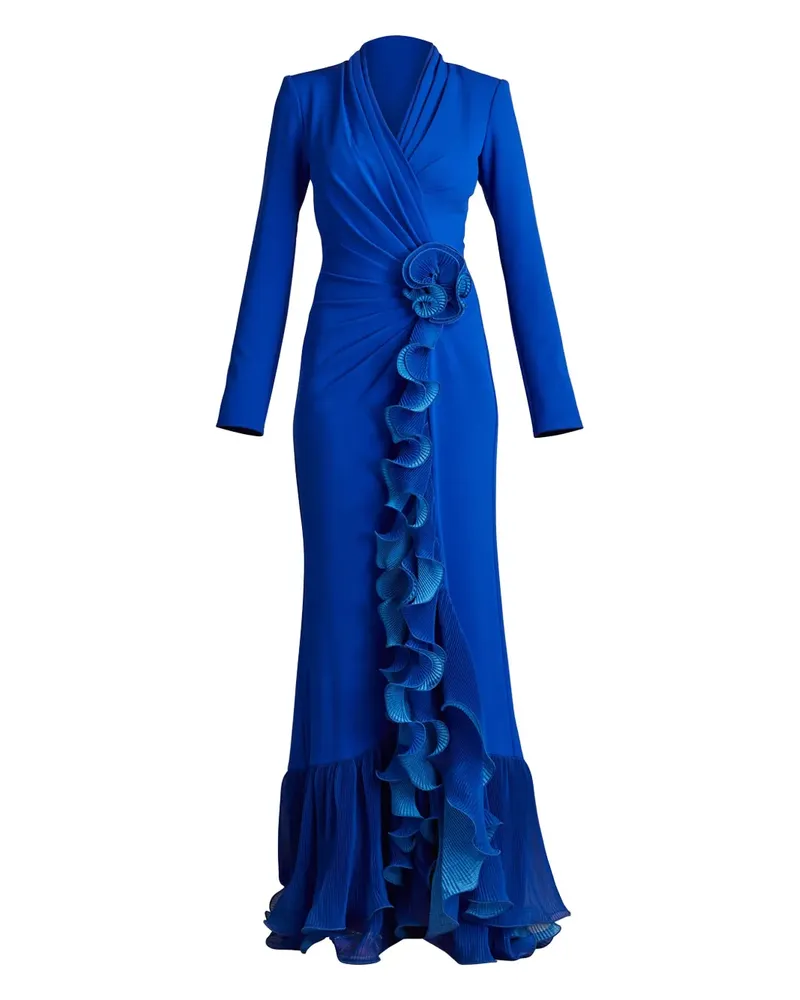 Tadashi Shoji Malone Abendkleid - Blau Blau