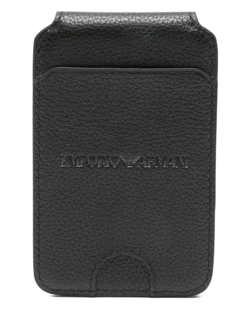 Emporio Armani Klassisches Kartenetui - Schwarz Schwarz