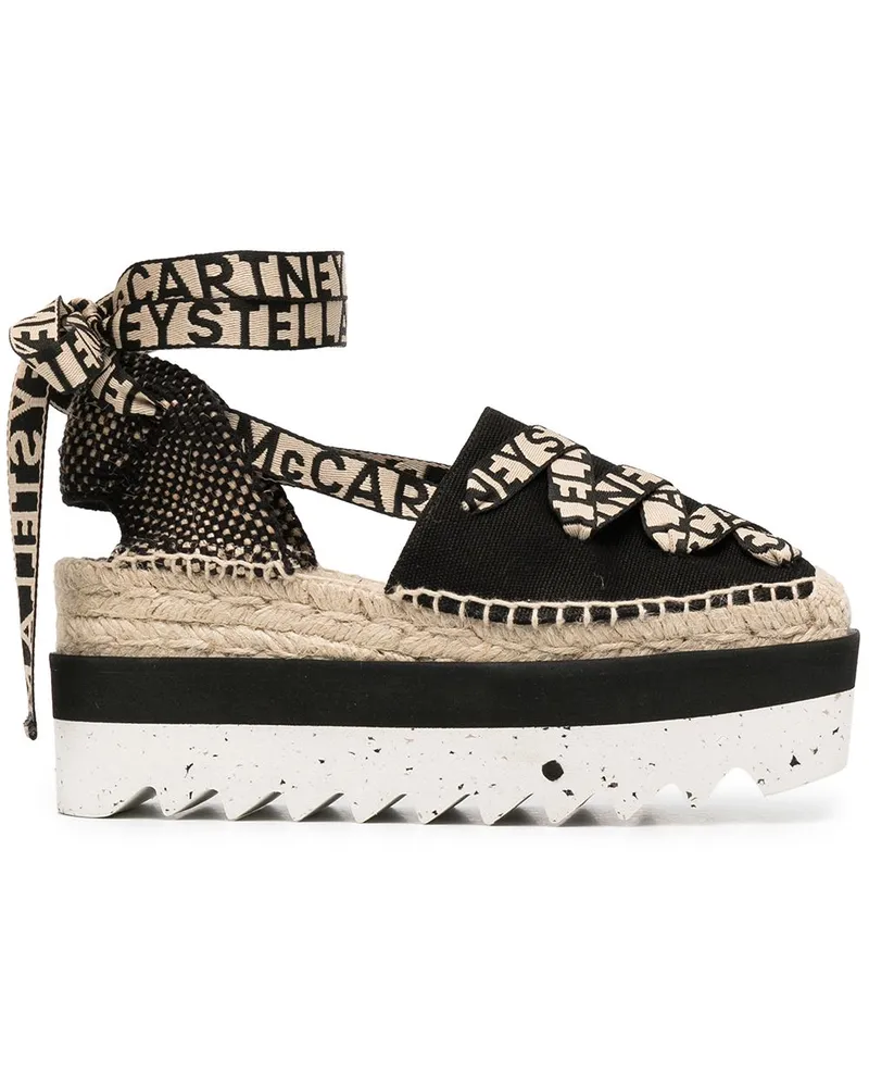 Stella McCartney Gaia' Espadrilles - Schwarz Schwarz
