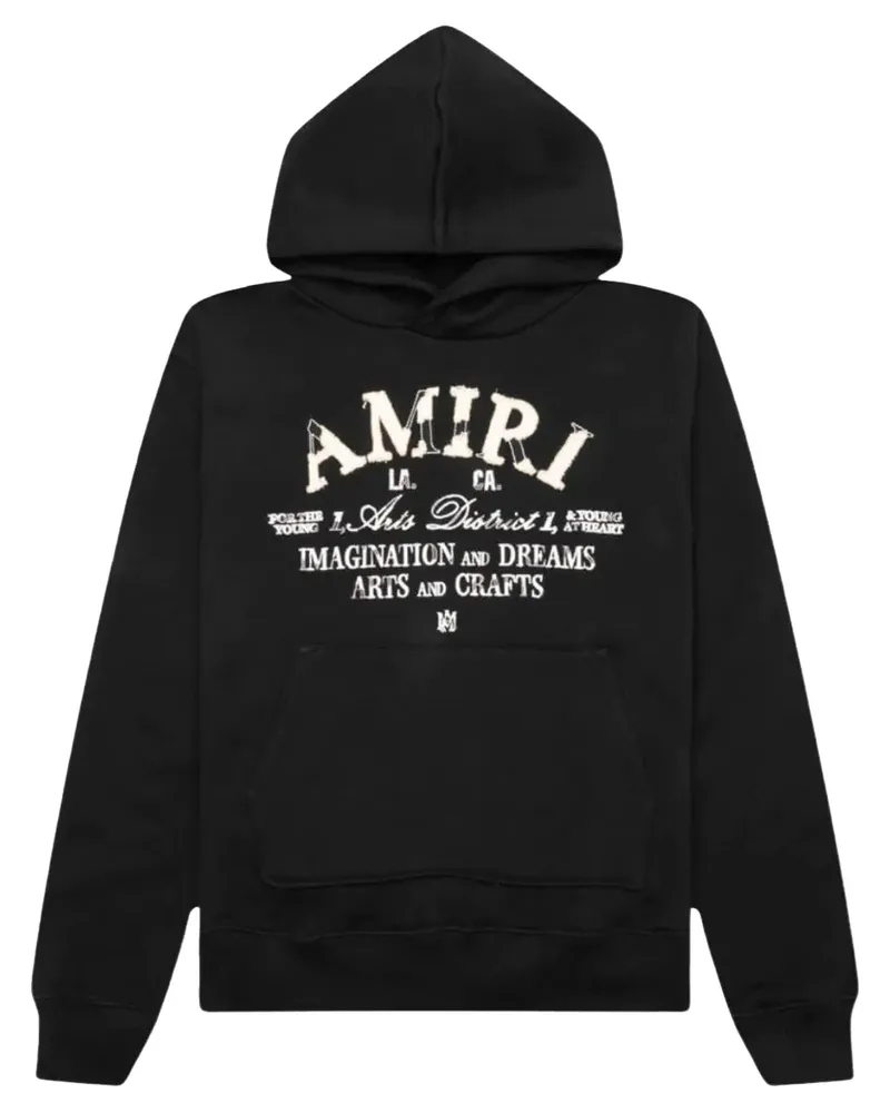 Amiri Bones Hoodie - Schwarz Schwarz