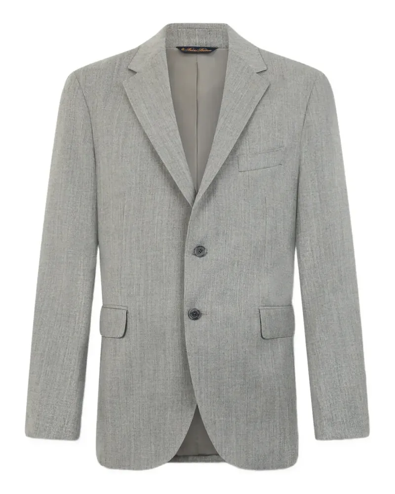 Brooks Brothers Einreihiges Sakko - Grau Grau