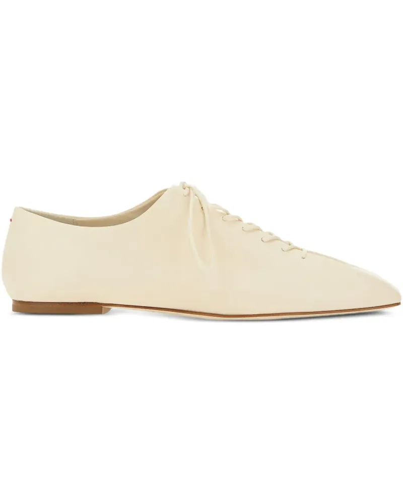 aeyde Klassische Schnürschuhe - Nude Nude