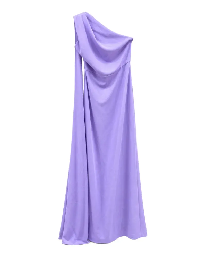 Solace London Asymmetrisches Demi Maxikleid - Violett Violett