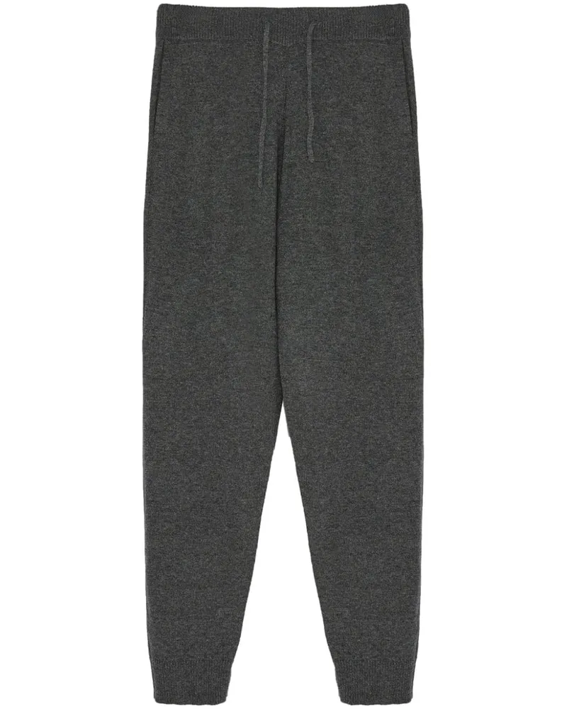 Yves Salomon Gestrickte Jogginghose - Grau Grau
