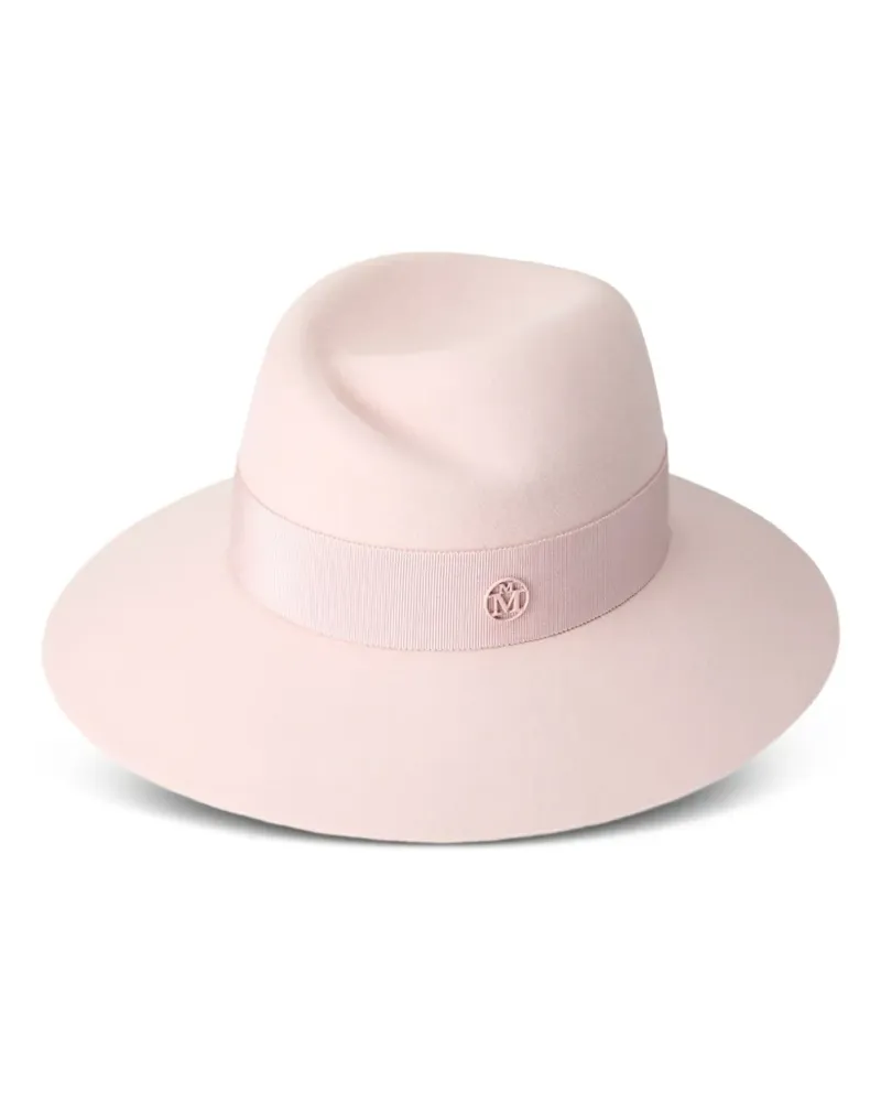 Maison Michel Hut mit Logo-Schild - Rosa Rosa