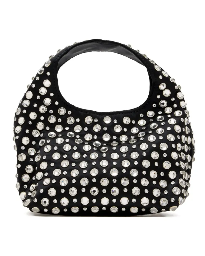 Loeffler Randall Kenzie crystal-embellished mini bag - Schwarz Schwarz