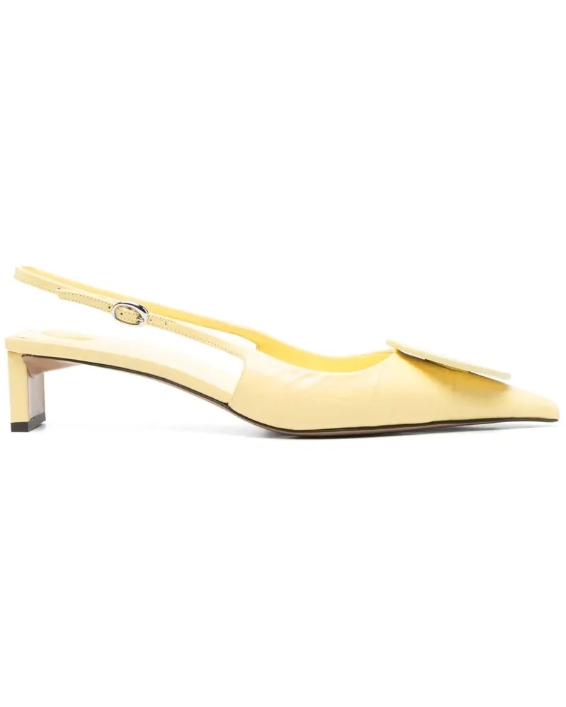Jacquemus Les Slingbacks Duelo Pumps - Gelb Gelb