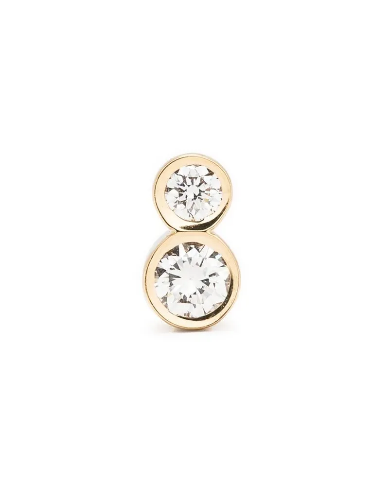 Sophie Bille Brahe 18kt Gelbgoldohrring mit Diamanten Gold
