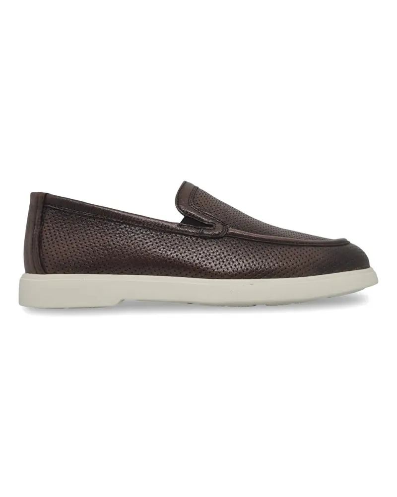 Barrett perforated leather loafers - Braun Braun