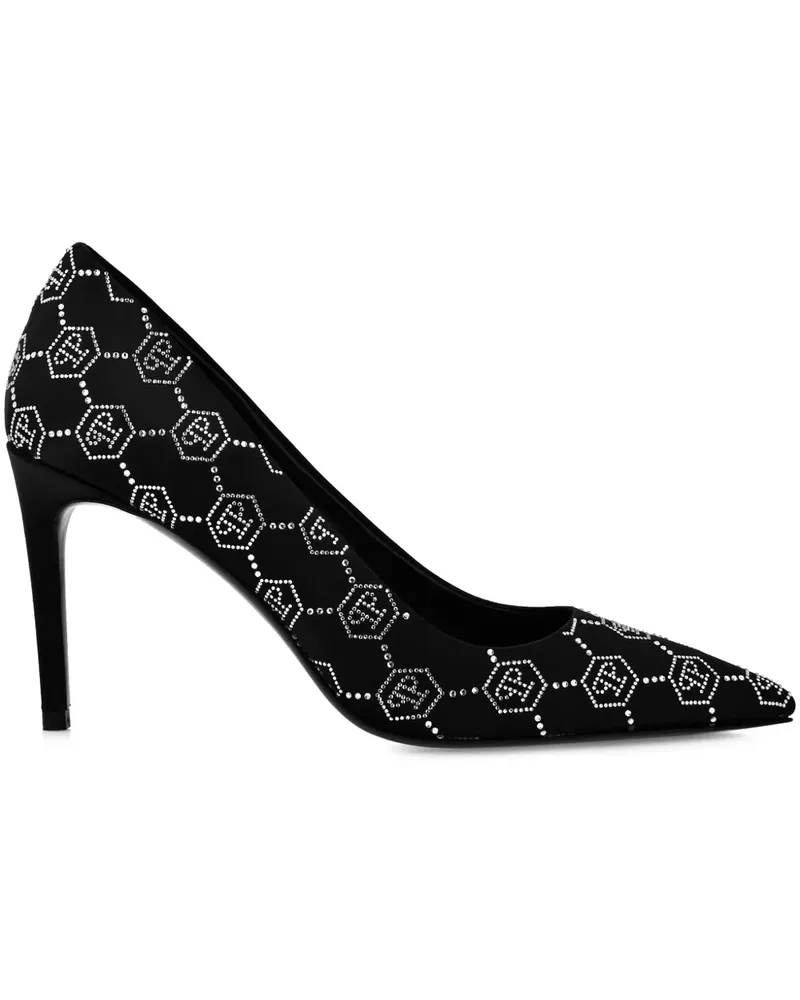 Philipp Plein Decollete Pumps 105mm - Schwarz Schwarz