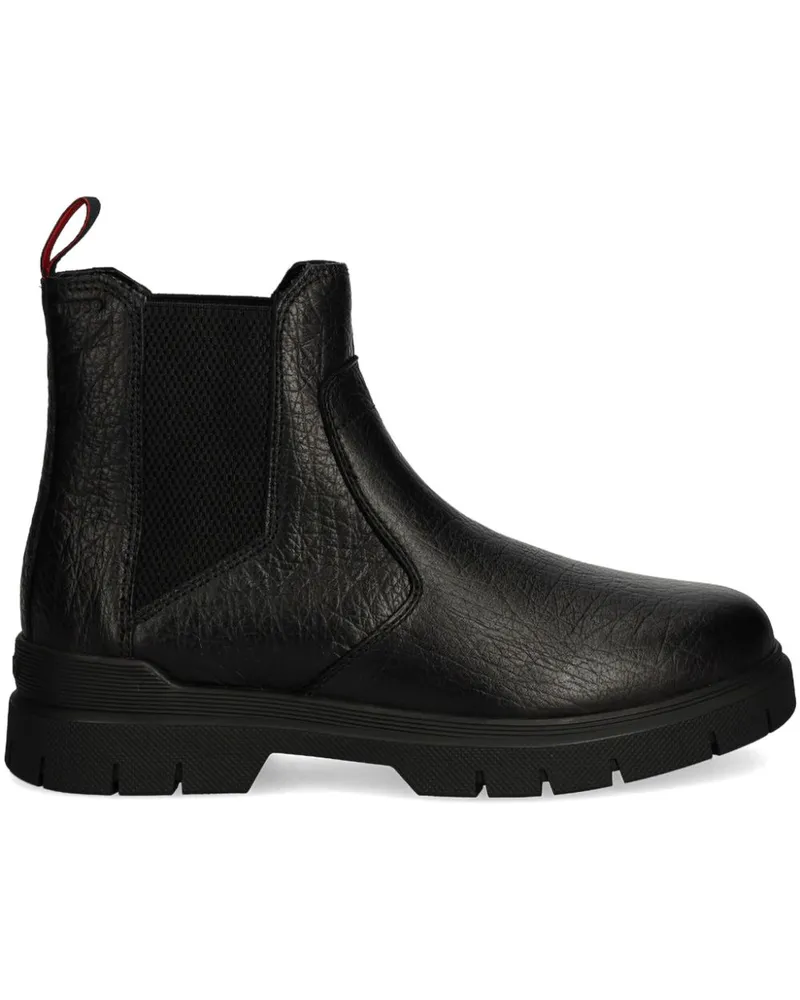 HUGO BOSS Klassische Chelsea-Boots - Schwarz Schwarz