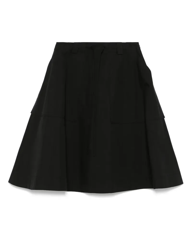 Moschino Midirock in A-Linie - Schwarz Schwarz
