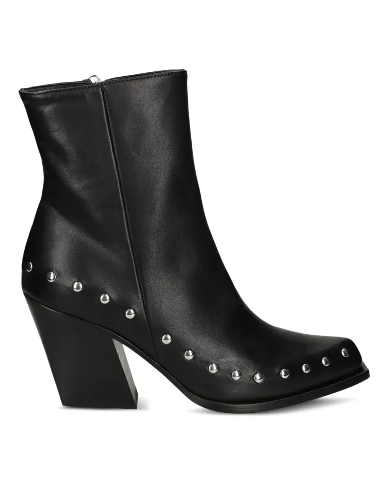 Vic Matié Stiefel mit Nieten - Schwarz Schwarz