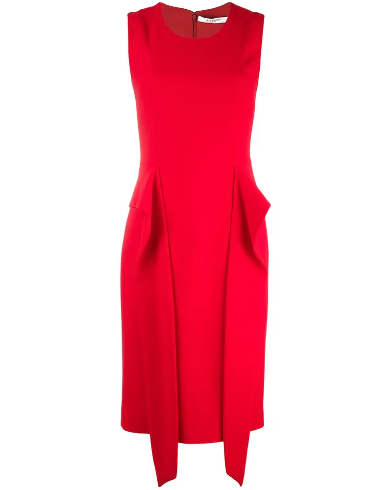 Givenchy Drapiertes Kleid - Rot Rot