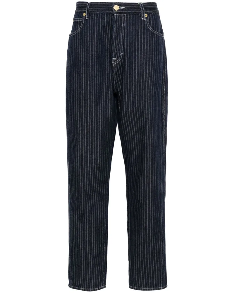 Kenzo Tapered-Jeans mit Nadelstreifen - Blau Blau