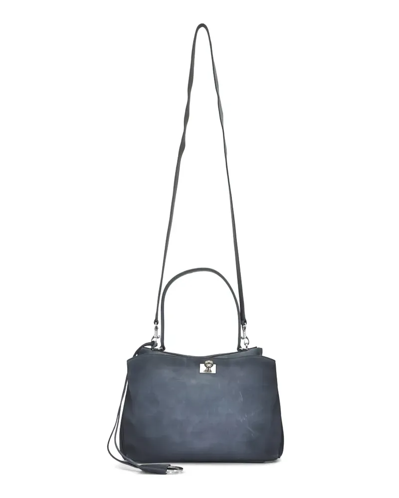 Balenciaga small Rodeo leather tote bag - Grau Grau