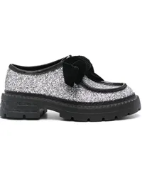 Jimmy Choo Marlow Loafer im Glitter-Look Silber