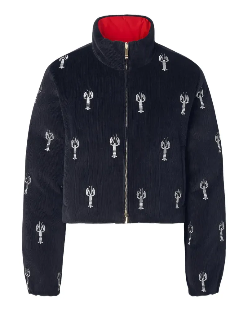Thom Browne Wendbare Jacke mit Hummerstich - Blau Blau