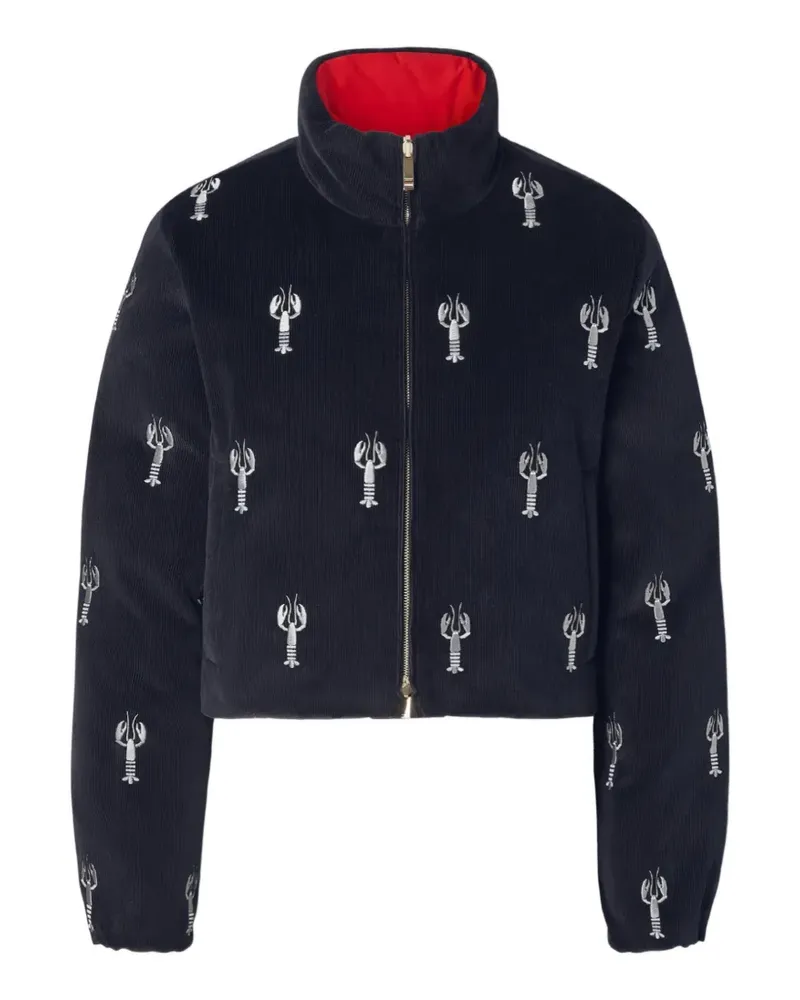 Thom Browne Wendbare Jacke mit Hummerstich - Blau Blau