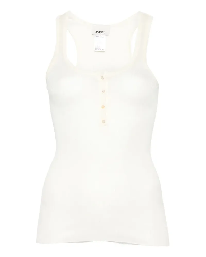Isabel Marant Geripptes Top - Nude Nude