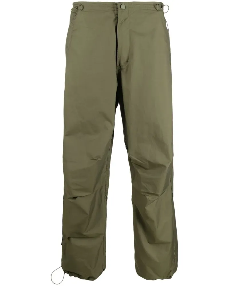 maharishi Halbhohe Hose im Military-Look - Grün Grün