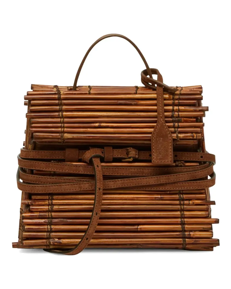 Moschino Klassische Tote Bag - Braun Braun