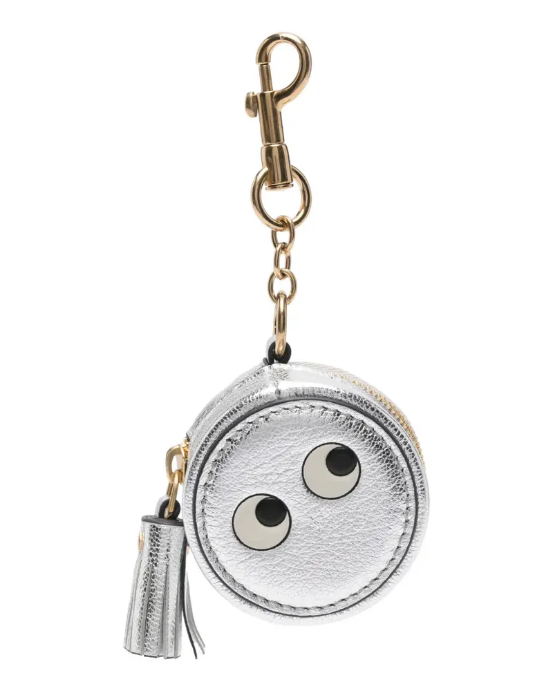 Anya Hindmarch eyes tassel keyring - Silber Silber
