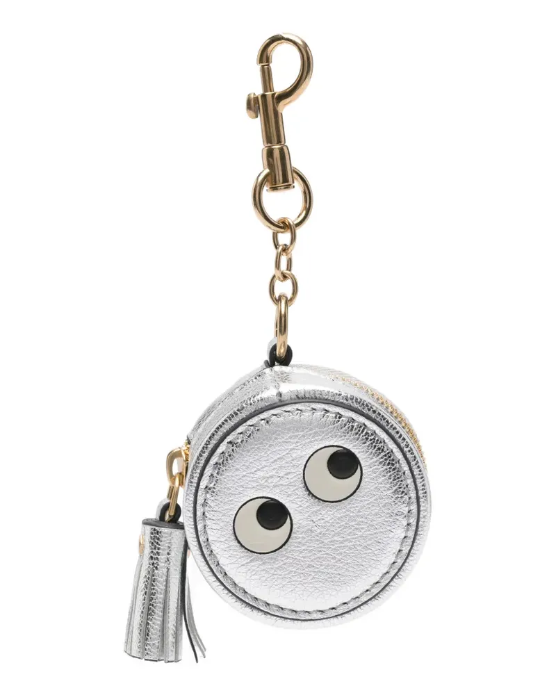 Anya Hindmarch eyes tassel keyring - Silber Silber