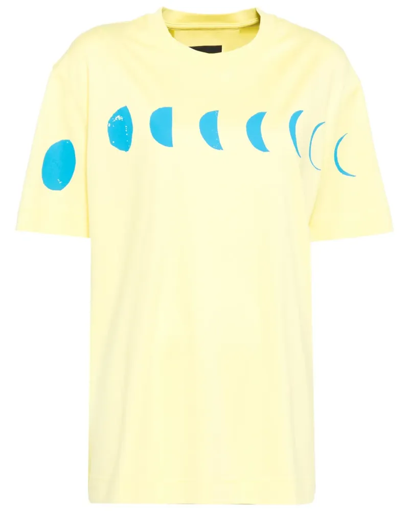 Givenchy T-Shirt mit grafischem Print - Gelb Gelb