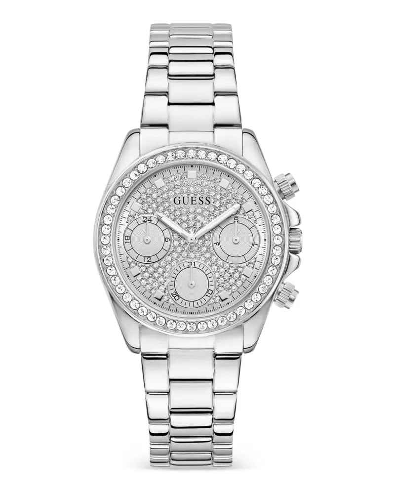 Guess 36mm Victoria watch - Silber Silber