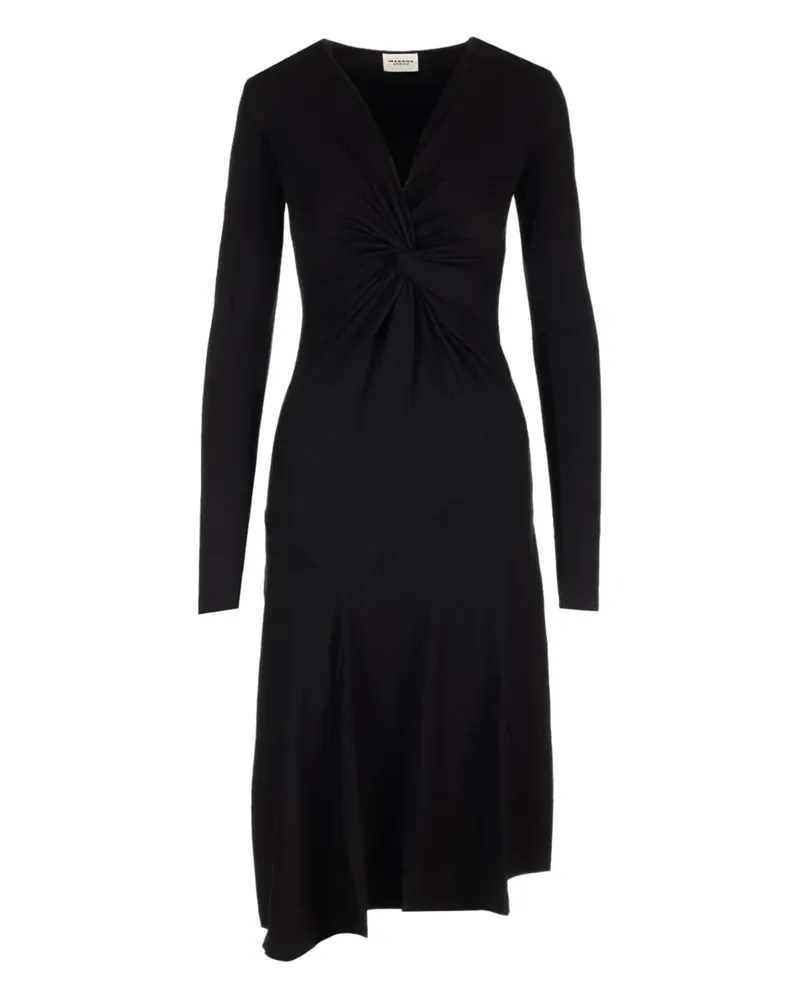 Isabel Marant Lania Kleid - Schwarz Schwarz