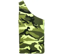 Trägershirt mit Camouflage-Print