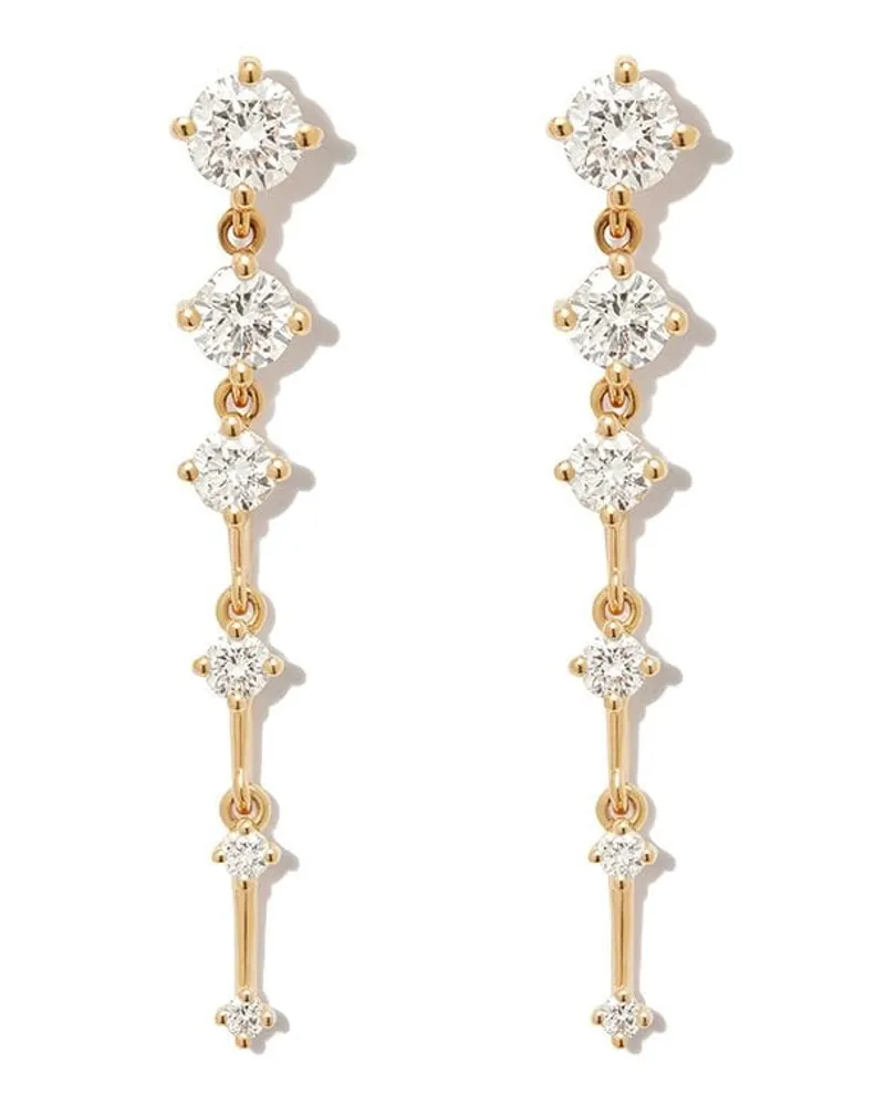 Fernando Jorge 18kt Gelbgold-Hängeohrringe mit Diamanten Gold